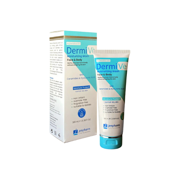 VIVI MOISTEN AND MOISTURIZING FACE WASH 180G
