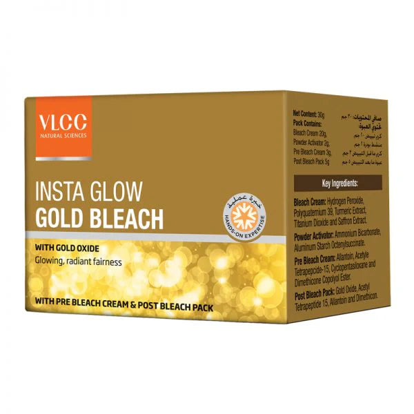 VLCC INSTA GLOW GOLD BLEACH 30G