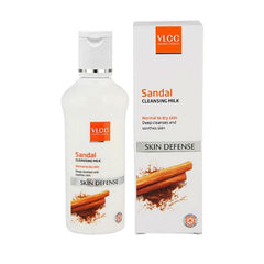 VLCC SANDAL CLEANSING MILK NORMAL TO DRY SKIN 100ML