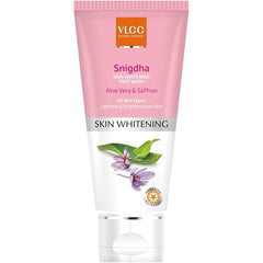 VLCC SNIGDHA ALOEVERA&SAFFRON WHITENING FACEWASH 100ML