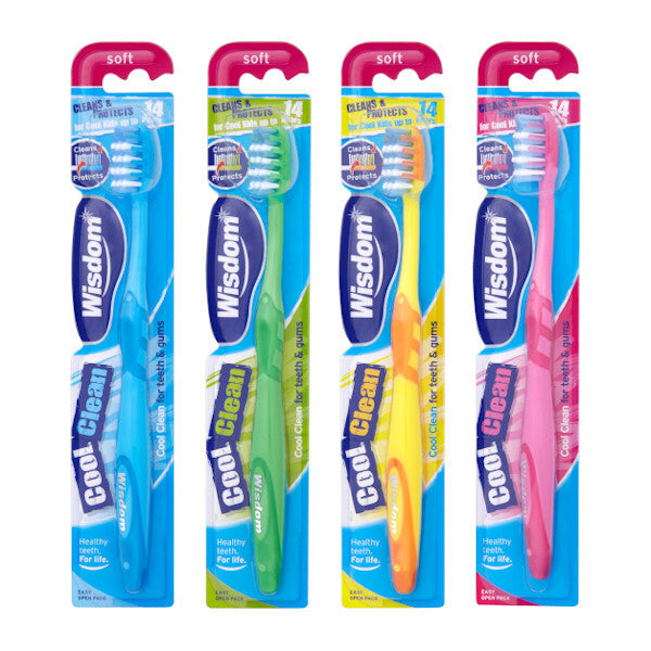 WISDOM COOL CLEAN SOFT TOOTH BRUSH