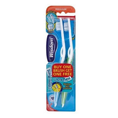 WISDOM ULTRA FLEX MEDIUM TOOTH BRUSH 2PCS