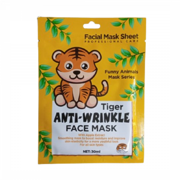 WOKALI TIGER ANTI WRINKLE FACE MASK 30ML HA-3040