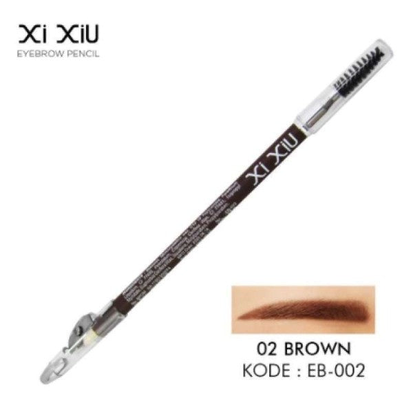 XI XIU ULTIMATE EYEBROW PENCIL 02 NATURAL BROWN