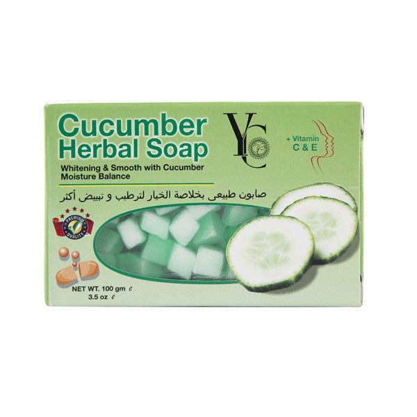 YC CUCUMBER HERBAL SOAP 100GM