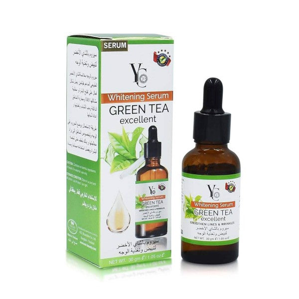 YC GREEN TEA WHITENING SERUM 30G