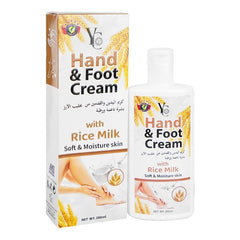 YC HAND&FOOT CREAM WITH RICE MILK 200ML
