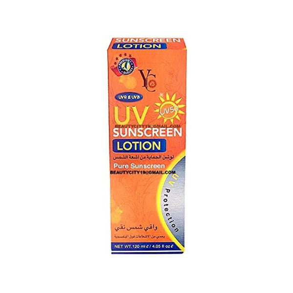 YC UV SUNSCREEN LOTION 120ML