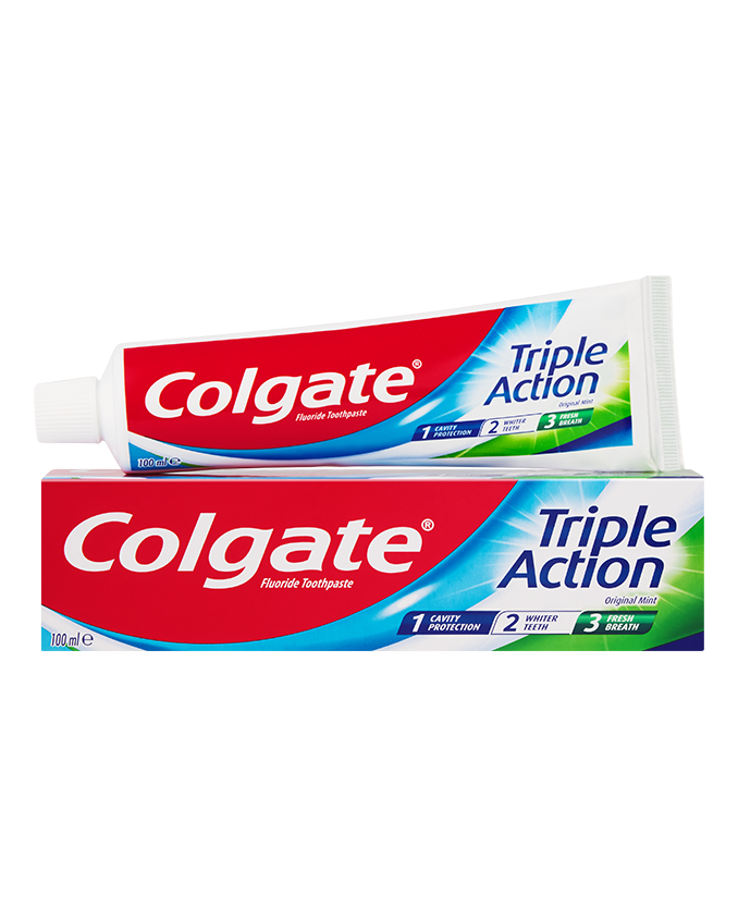 COLGATE TRIPLE ACTION TOOTH PASTE 100ML